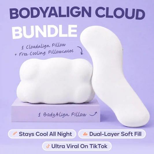 BodyAlign Cooling Pillow + CloudAlign Pillow